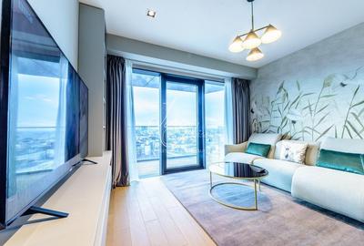 Apartament cu 3 camere semidecomandat, mobilat în Floreasca
