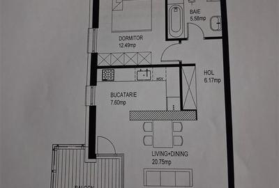 Apartament cu 2 camere semidecomandat, mobilat în Herăstrău - 19