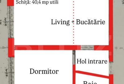 Apartament cu 2 camere decomandat în Lipovei