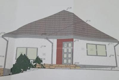 Vand Casa cu 4 camere si teren total de 2500 mp in Comanda Mehedinti - 1