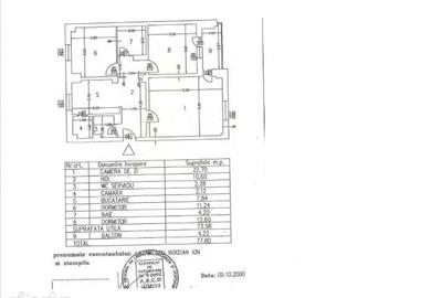 Apartament cu 3 camere decomandat, mobilat în Centrul Civic - 2