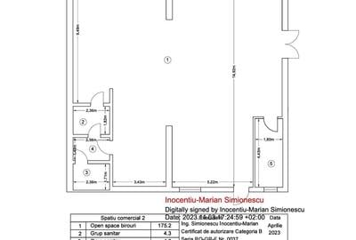 Spatiu comercial/birouri - Sos. Oltenitei  - 195 mp -bloc nou - centrala termica Spatiu comercial/birouri - Sos. Oltenitei  - 195 mp -bloc nou - centrala termica - 9