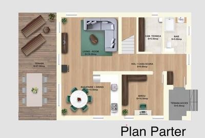 Casa 5 camere 135mp | 0 comision | Tunari | semineu | 450mp teren - 3