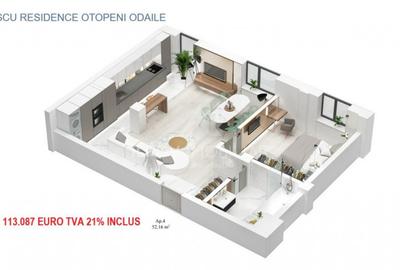 Apartament cu 2 camere decomandat în Central - 13