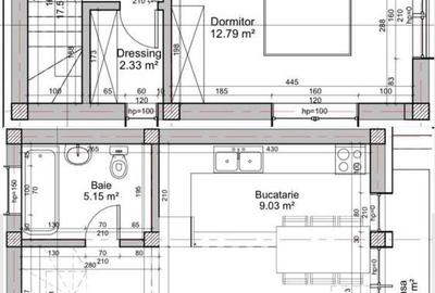 Casă cu 3 camere în Central - 7