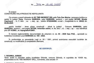 Teren de 10436 mp, în Ghiroda - 7