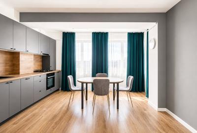 Apartament cu 2 camere semidecomandat, mobilat în Pipera - 6