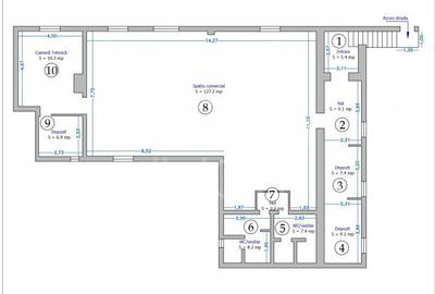 Spatiu comercial de inchiriat, Str. Rahovei - 2