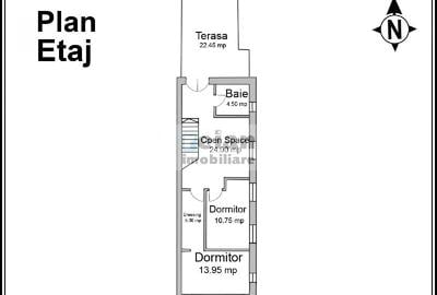 Casă cu 4 camere cu Canalizare în P-ța Romană - 3