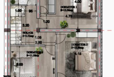 Duplex modern in zona premium 3 dormitoare, toate util - 9