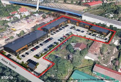 Spațiu comercial, de 2,180 mp, în DN 1