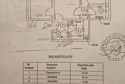 Apartament cu 3 camere semidecomandat în Titan - 2