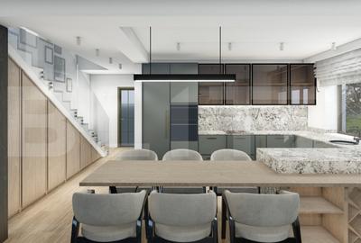 Duplex semifinisat, 120 mp utili, teren 550 mp, Chinteni - 5