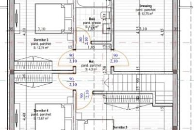 Casă individuală cu 6 camere cu Teren 335 Mp în Hlincea - 5