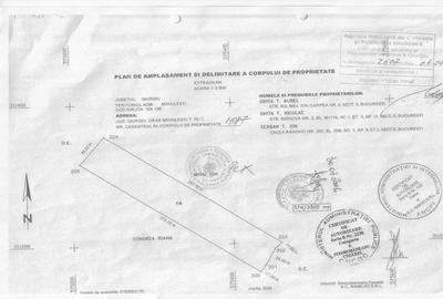 Vanzare teren 13300mp in extravilanul orasului Mihailesti, zona viitorului port - 2