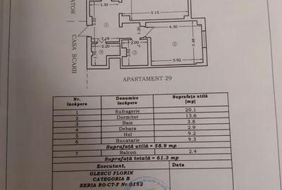 Centru Ferdinand-apartament 2 camere decomandat 60 mp - 12