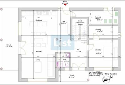 Casă cu 5 camere cu Teren 800 Mp în Feleacu - 3
