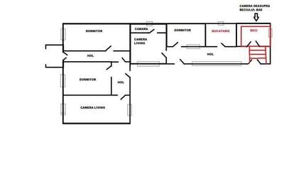 Casă cu 3 camere în Costești - 2