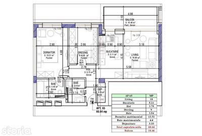 Apartament cu 3 camere în Bartolomeu - 11