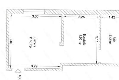 Garsoniera 1 camere zona Lipovei Garsoniera 1 camere zona Lipovei - 1