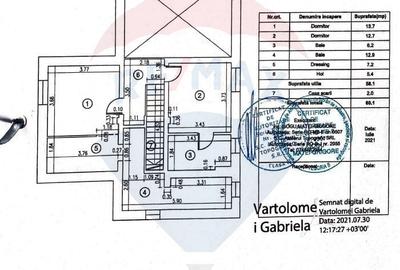 Casă cu 5 camere cu Teren 441 Mp în Corbeanca - 29
