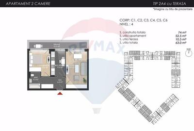 Apartament 2 camere de vanzare zona Chitila - 2