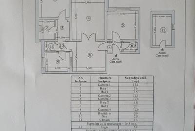 Apartament cu 4 camere semidecomandat în Mărăței - 1