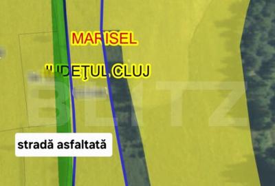 Teren de 5446 mp, în Mărișel - 3