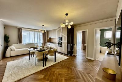 Apartament cu 3 camere semidecomandat, mobilat în Florești - 1