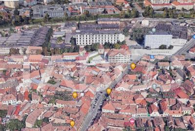 Teren de vanzare 450 mp cu 38 m deschidere in Sibiu Orasul d - 2
