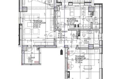 Apartament deosebit cu 2 camere + terasa 100mp, prima inchiriere | Trocadero - 17