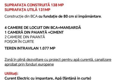 Casă cu 4 camere în Bălanu - 3