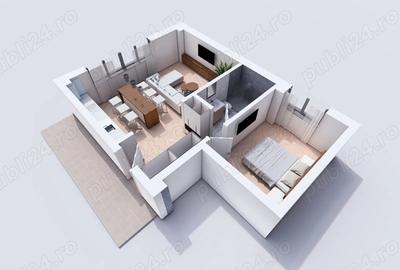 Apartament nou 45 m | Comision 0% - 1250 euro mp - TVA INCLUS - 1