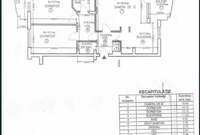 Pacurari-Moara de foc.ap.3camere.2balcoane, garaj,box, et.1/8, 85mp2! - 6