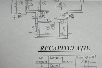 Apartament cu 3 camere decomandat în Obor