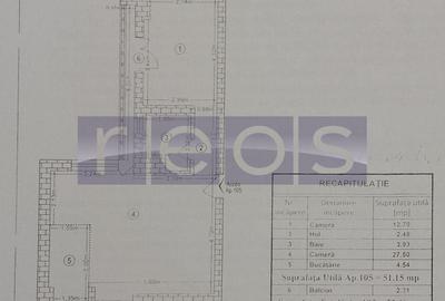 Apartament cu 2 camere semidecomandat, mobilat în Panduri - 4