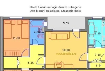 De vanzare Apartament  2 camere  Lujerului - 20