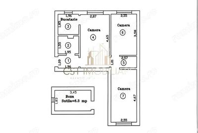 Apartament , 3 camere , Sagului - 1