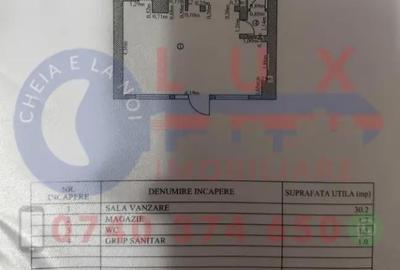 Spațiu comercial, de 35 mp, în Peco - 3