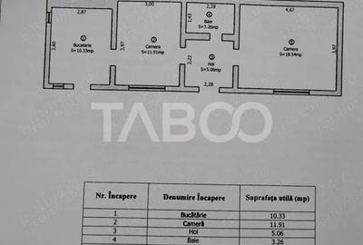 Casă cu 2 camere cu Canalizare în Lazaret - 3