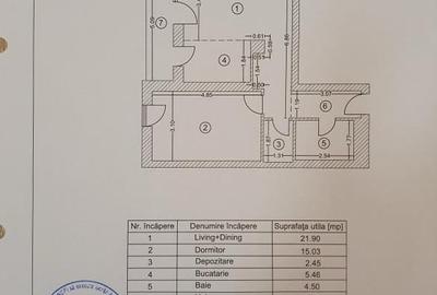 Apartament de închiriat – disponibil din Noiembrie zona Jandarmeriei The Ivy - 15