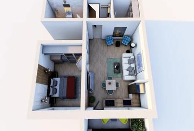 Garsonieră decomandată în Sânpetru - 3