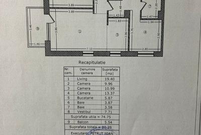 Apartament 4 camere Hercesa -parcare - boxa- zona Morarilor / Basarabia - 16