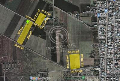 Braila- Teren de Vanzare format din 16 loturi- 19503 mp - 2