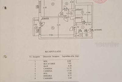 Apartament cu 2 camere semidecomandat în Dristor