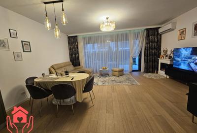 Baneasa Shopping City-3 camere cu gradina 60 mp, complex securizat, loc de joaca - 42