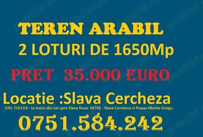 Teren de 1650 mp, în Slava Cercheză - 6