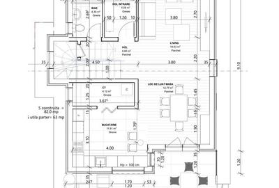 Casa 4 camere  120 mp,480 mp teren 0% comision - 15