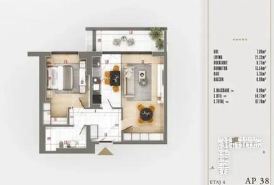 Apartament Izolat Fonic | 2 Camere cu Dressing | Decomandat Sector 3 - 2