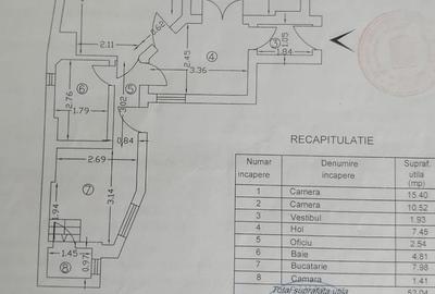 Apartament 2 camere – vilă interbelică | Centrală proprie | Cuza Voda - 8